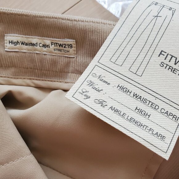Weekend Max Mara ! Corduroy trousers - Beige( US 8) - Picture 11 of 14